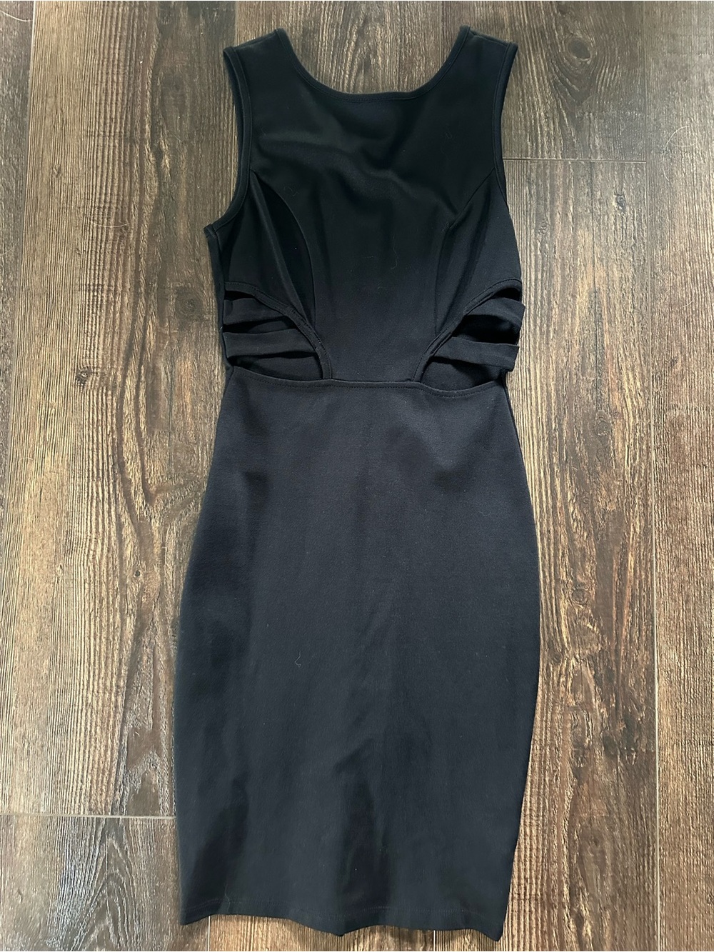 Windsor Black Cutout Mini Bodycon Dress